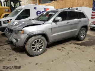 2014 Jeep Grand Cherokee Limited with VIN 1C4RJFBG7EC469285, listed as a Copart auction lot 47890365 with 130502 miles and Salvage Title. Bid and sale history available at carsss.com. Image 1.