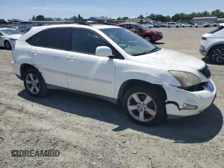 2007 Lexus RX 350 with VIN 2T2HK31U17C032824, listed as a Copart auction lot 56985955 with Not Provided miles and Salvage Title. Bid and sale history available at DreamBid. Image 4.