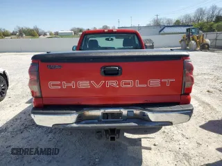 2003 Chevrolet Silverado 1500 Work Truck with VIN 1GCEK14X03Z280886, listed as a Copart auction lot 52237415 with 212,445 mi miles and Salvage Title. Bid and sale history available at DreamBid. Image 6.