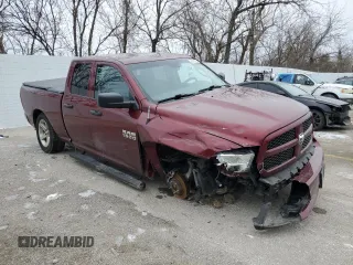 2018 Ram 1500 Express with VIN 1C6RR7FG1JS270118, listed as a Copart auction lot 45672575 with 100,779 mi miles and Salvage Title. Bid and sale history available at carsss.com. Image 4.