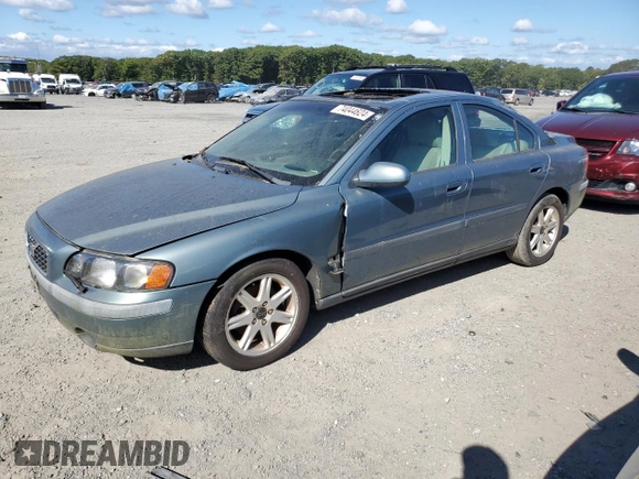 2002 Volvo S60 with VIN YV1RS61R622162976, listed as a Copart auction lot 74044624 with 0 mi miles and Clean Title. Bid and sale history available at carsss.com. Image 1.