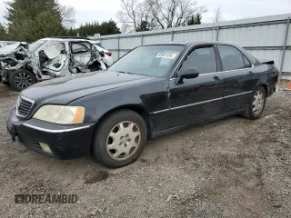 2000 Acura RL w/Navigation System with VIN JH4KA9662YC012617, listed as a Copart auction lot 85901934 with 0 mi miles and Salvage Title. Bid and sale history available at carsss.com. Image 1.