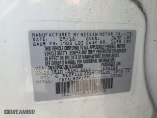 2018 Nissan Kicks SR with VIN 3N1CP5CU8JL534200, listed as a Copart auction lot 44972475 with 38,733 mi miles and Salvage Title. Bid and sale history available at carsss.com. Image 12.