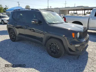 2020 Jeep Renegade Altitude with VIN ZACNJABB1LPL87001, listed as a Copart auction lot 53611335 with 78,145 mi miles and Non Repairable. Bid and sale history available at carsss.com. Image 4.