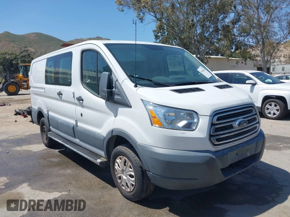 2015 Ford Transit Cargo with VIN 1FTNR1ZM5FKA66483, listed as a IAAI auction lot 39363805 with 43,538 mi miles and . Bid and sale history available at DreamBid. Image 1.