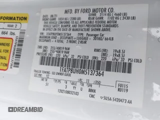 2021 Ford Mustang EcoBoost with VIN 1FATP8UH0M5137364, listed as a IAAI auction lot 41013380 with 31,526 mi miles. Bid and sale history available at carsss.com. Image 9.