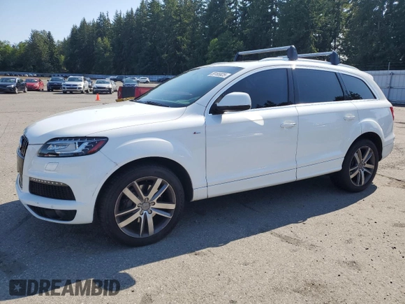 2010 Audi Q7 z VIN WA1DVAFE3AD008027, wystawiony jako Copart lot #59165825 z przebiegiem 158 040 mil mil oraz Czysty tytuł • Clean title. Historia ofert i sprzedaży dostępna na DreamBid. Obrazek 1.