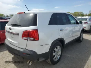 2013 Kia Sorento LX with VIN 5XYKTCA64DG321804, listed as a Copart auction lot 49775624 with 91,047 mi miles and Salvage Title. Bid and sale history available at carsss.com. Image 3.