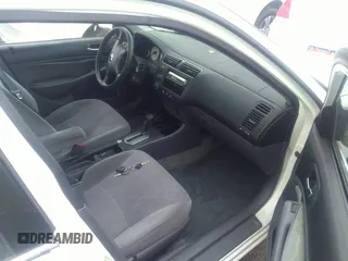 2002 Honda Civic LX with VIN 2HGES16512H533838, listed as a IAAI auction lot 36051718 with Not Provided miles and . Bid and sale history available at DreamBid. Image 5.