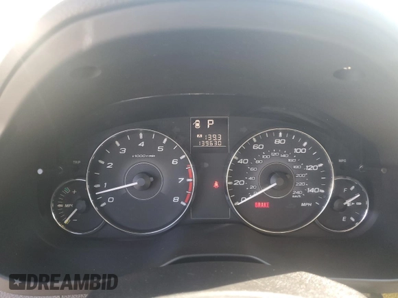 2012 Subaru Legacy Limited with VIN 4S3BMCJ62C3030668, listed as a Copart auction lot 50011615 with 139,630 mi miles and Salvage title. Bid and sale history available at DreamBid. Image 9.