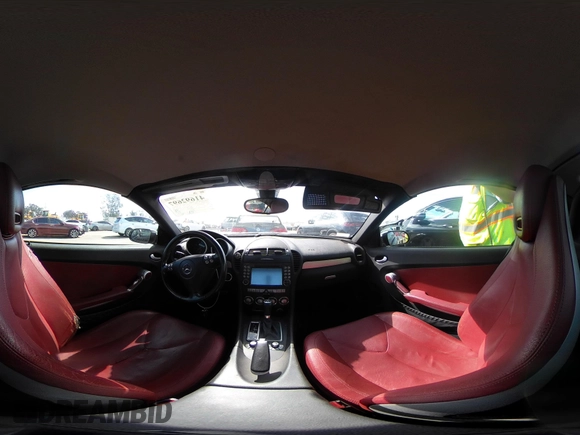 2005 Mercedes-Benz SLK-Class with VIN WDBWK56F85F066196, listed as a IAAI auction lot 41692697 with 197,941 mi miles. Bid and sale history available at carsss.com. Image 18.