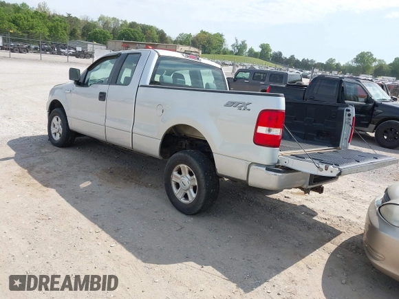 2005 Ford F-150 STX with VIN 1FTRX14W55FA69973, listed as a IAAI auction lot 42080948 with 250,000 mi miles and . Bid and sale history available at carsss.com. Image 3.