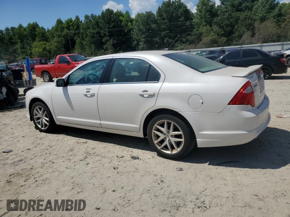 2012 Ford Fusion SEL with VIN 3FAHP0JG6CR358725, listed as a Copart auction lot 62495615 with 137,295 mi miles and Salvage title. Bid and sale history available at DreamBid. Image 2.