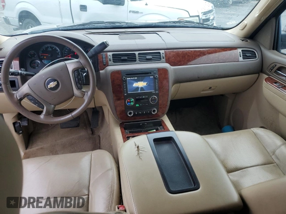 2012 Chevrolet Tahoe LTZ with VIN 1GNSCCE0XCR110507, listed as a Copart auction lot 54269535 with 193,499 mi miles and Salvage title. Bid and sale history available at DreamBid. Image 8.