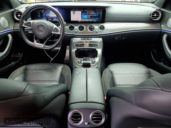 2018 Mercedes-Benz E-Class AMG E 63 S with VIN WDDZF8KB8JA369628, listed as a Copart auction lot 70928084 with 76,874 mi miles and Non Repairable. Bid and sale history available at carsss.com. Image 8.