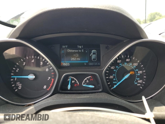 2013 Ford Escape Titanium with VIN 1FMCU0J94DUC18516, listed as a Copart auction lot 59149275 with 88,734 mi miles and Salvage title. Bid and sale history available at DreamBid. Image 9.