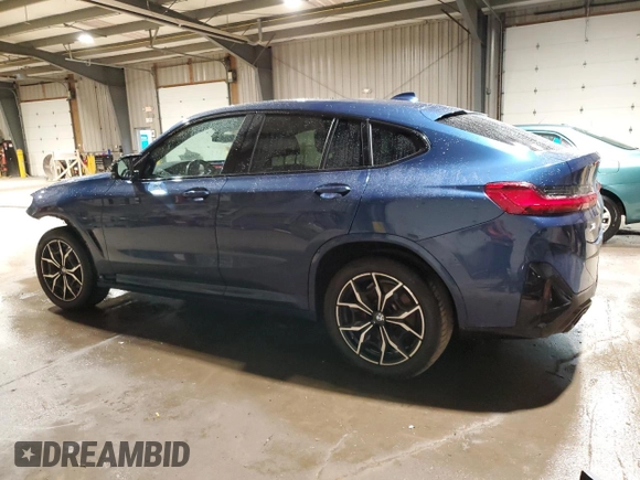 2024 BMW X4 M40i with VIN 5UX43DT04R9U24736, listed as a Copart auction lot 48940615 with 23,363 mi miles and Salvage Title. Bid and sale history available at carsss.com. Image 2.