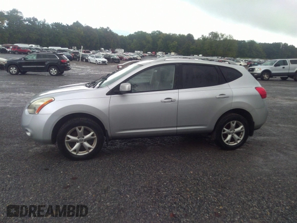 2009 Nissan Rogue S with VIN JN8AS58V89W438467, listed as a IAAI auction lot 40418581 with 155,963 mi miles and . Bid and sale history available at DreamBid. Image 12.