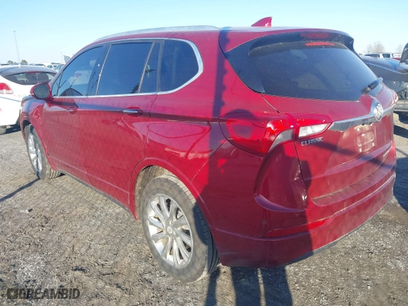 2020 Buick Envision Essence with VIN LRBFXCSA7LD102016, listed as a IAAI auction lot 41306913 with 110,703 mi miles. Bid and sale history available at carsss.com. Image 3.