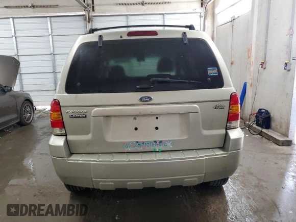 2005 Ford Escape Limited with VIN 1FMYU04145KA78041, listed as a Copart auction lot 70222184 with 113,943 mi miles and Salvage Title. Bid and sale history available at carsss.com. Image 6.