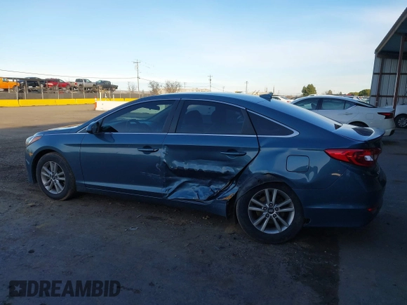 2015 Hyundai Sonata 2.4L SE with VIN 5NPE24AF3FH257823, listed as a IAAI auction lot 41226098 with 101,043 mi miles. Bid and sale history available at carsss.com. Image 6.
