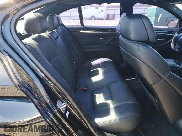 2013 BMW 5 Series 550i with VIN WBAFR9C54DD226730, listed as a Copart auction lot 50689595 with 95,742 mi miles and Clean Title. Bid and sale history available at carsss.com. Image 10.