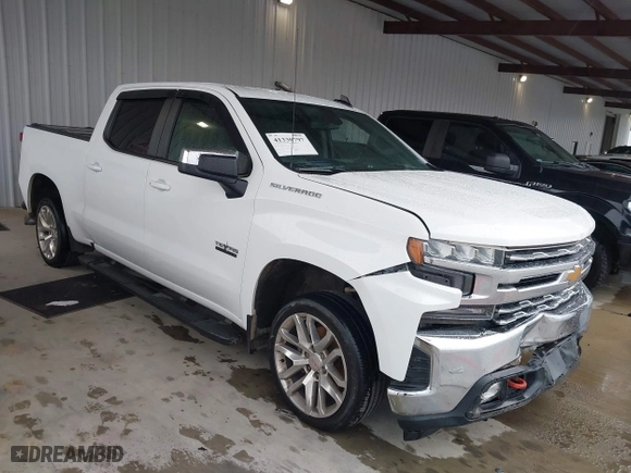 2019 Chevrolet Silverado 1500 LT with VIN 1GCPWCED3KZ215896, listed as a IAAI auction lot 41330797 with 117,972 mi miles. Bid and sale history available at carsss.com. Image 1.