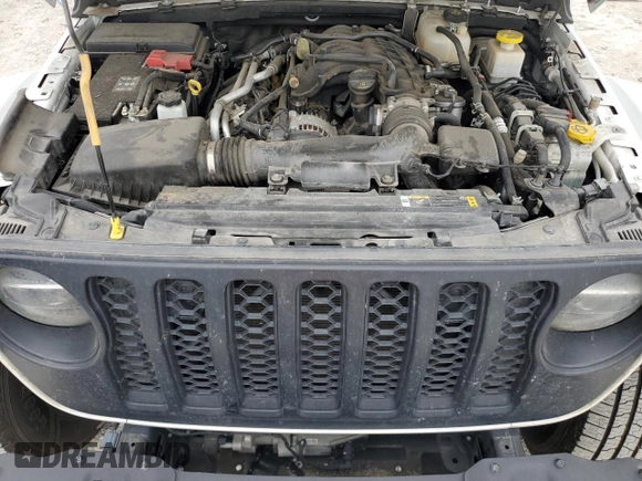 2022 Jeep Gladiator Rubicon with VIN 1C6JJTBG1NL119900, listed as a Copart auction lot 72457754 with 70,055 mi miles and Salvage title. Bid and sale history available at DreamBid. Image 12.