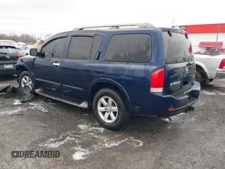 2010 Nissan Armada Titanium z VIN 5N1BA0ND2AN619989, wystawiony jako IAAI lot #41516441 z przebiegiem 161 744 mil mil oraz . Historia ofert i sprzedaży dostępna na DreamBid. Obrazek 3.