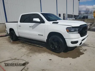 2020 Ram 1500 Big Horn with VIN 1C6SRFFT1LN211273, listed as a Copart auction lot 47375285 with 82,142 mi miles and Salvage Title. Bid and sale history available at carsss.com. Image 4.