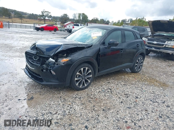 2019 Mazda CX-3 Touring with VIN JM1DKDC76K1406860, listed as a IAAI auction lot 40767122 with 162,636 mi miles. Bid and sale history available at carsss.com. Image 17.