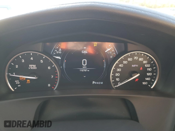 2018 Cadillac CT6 RWD with VIN 1G6KA5RX4JU113613, listed as a Copart auction lot 83983134 with 112,787 mi miles and Salvage Title. Bid and sale history available at DreamBid. Image 9.