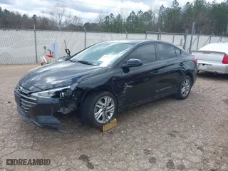 2020 Hyundai Elantra Value Edition with VIN 5NPD84LF8LH554038, listed as a IAAI auction lot 41727414 with 117,352 mi miles. Bid and sale history available at carsss.com. Image 2.