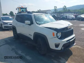 2020 Jeep Renegade Altitude with VIN ZACNJBBB0LPL70244, listed as a IAAI auction lot 42461836 with 37,454 mi miles and . Bid and sale history available at DreamBid. Image 1.