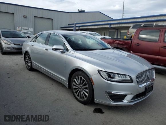 2019 Lincoln MKZ Standard with VIN 3LN6L5A97KR617633, listed as a Copart auction lot 50662445 with 35,652 mi miles and Salvage Title. Bid and sale history available at carsss.com. Image 4.