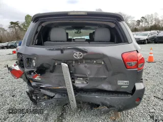 2016 Toyota Sequoia Platinum with VIN 5TDDW5G19GS141944, listed as a Copart auction lot 85374424 with 163,072 mi miles and Salvage Title. Bid and sale history available at carsss.com. Image 6.