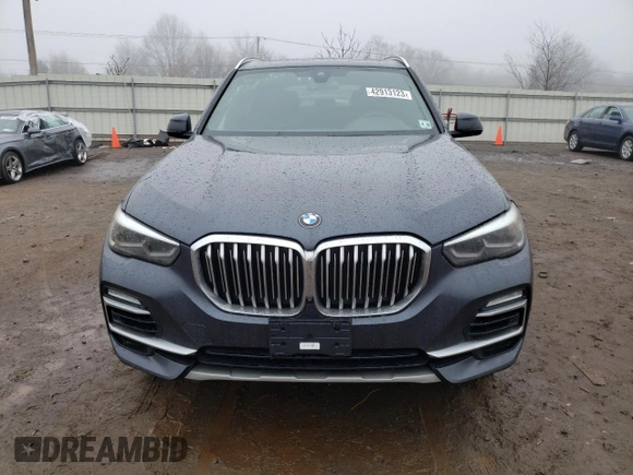 2021 BMW X5 xDrive40i with VIN 5UXCR6C0XM9F92513, listed as a Copart auction lot 42913123 with 18,378 mi miles and . Bid and sale history available at DreamBid. Image 5.