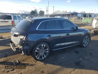 2018 Audi SQ5 Premium Plus with VIN WA1A4AFY5J2108237, listed as a Copart auction lot 86848274 with 82,897 mi miles and Salvage Title. Bid and sale history available at DreamBid. Image 3.