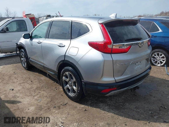 2017 Honda CR-V EX-L with VIN 5J6RW2H88HL061094, listed as a IAAI auction lot 42056853 with 160,978 mi miles. Bid and sale history available at carsss.com. Image 3.