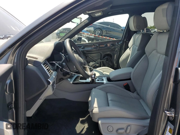 2024 Audi Q5 S line Premium Plus with VIN WA1EAAFY4R2015571, listed as a Copart auction lot 53454545 with 17,135 mi miles and Salvage Title. Bid and sale history available at carsss.com. Image 7.