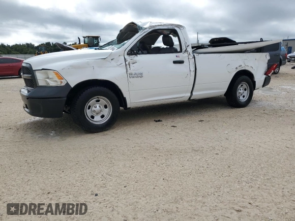 2013 Ram 1500 Tradesman z VIN 3C6JR6DG7DG577041, wystawiony jako Copart lot #70975954 z przebiegiem Nie podano mil oraz Szkoda całkowita • Salvage title. Historia ofert i sprzedaży dostępna na DreamBid. Obrazek 1.