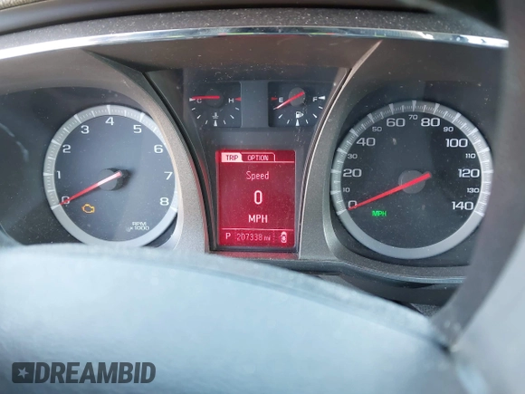 2014 GMC Terrain SLE with VIN 2GKFLWEK4E6360485, listed as a IAAI auction lot 42046449 with 207,338 mi miles. Bid and sale history available at carsss.com. Image 7.