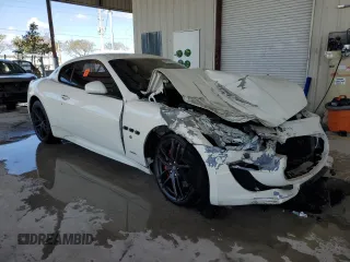 2017 Maserati GranTurismo Sport with VIN ZAM45VLAXH0243634, listed as a Copart auction lot 42725534 with Not Provided miles. Bid and sale history available at carsss.com. Image 4.