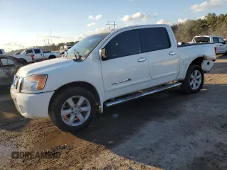 2008 Nissan Titan XE with VIN 1N6BA07DX8N352870, listed as a Copart auction lot 43265175 with 292,005 mi miles and Salvage Title. Bid and sale history available at carsss.com. Image 1.