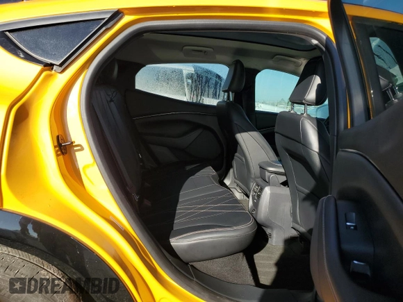 2022 Ford Mustang Mach-E California Route 1 with VIN 3FMTK2SU2NMA12766, listed as a Copart auction lot 46367135 with 22,549 mi miles and Salvage title. Bid and sale history available at DreamBid. Image 11.