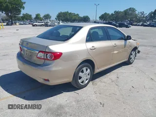 2011 Toyota Corolla L with VIN 2T1BU4EE9BC746710, listed as a IAAI auction lot 39517533 with 1 mi miles. Bid and sale history available at carsss.com. Image 4.