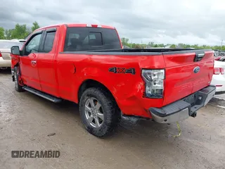 2018 Ford F-150 XL with VIN 1FTEX1EP6JFE63109, listed as a IAAI auction lot 42293426 with 55,516 mi miles and . Bid and sale history available at DreamBid. Image 3.