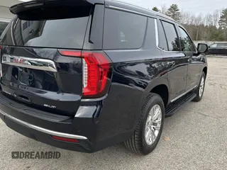 2021 GMC Yukon SLT with VIN 1GKS2BKD8MR141998, listed as a Copart auction lot 89298875 with 150,417 mi miles and Clean Title. Bid and sale history available at carsss.com. Image 4.