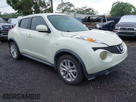 2011 Nissan Juke SL with VIN JN8AF5MR5BT009985, listed as a IAAI auction lot 41469296 with 128,572 mi miles. Bid and sale history available at carsss.com. Image 1.