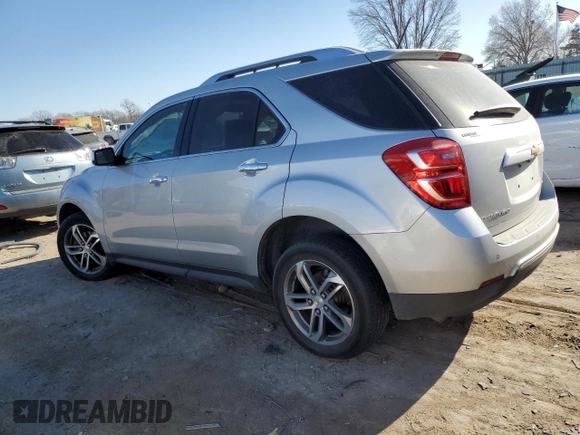 2017 Chevrolet Equinox Premier with VIN 2GNFLGEK4H6258827, listed as a Copart auction lot 85246444 with 94,704 mi miles and Salvage Title. Bid and sale history available at carsss.com. Image 2.